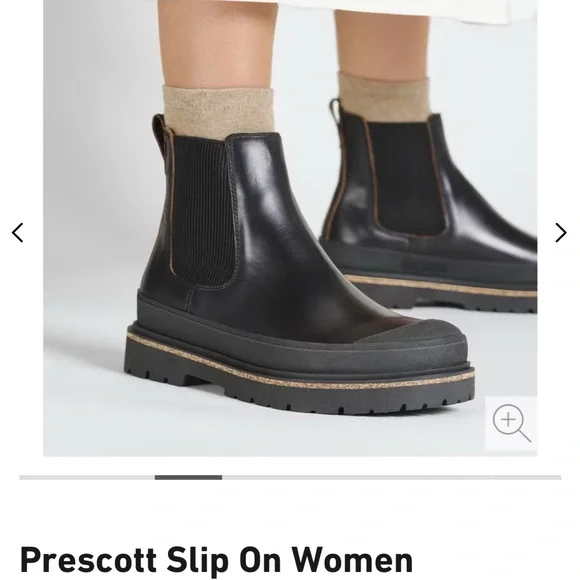 Birkenstock Black Ankle Boots - Picture 3 of 7